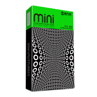 【避孕润滑】倍力乐小时代MINI安全套10只装（绿黄粉包装随机发）